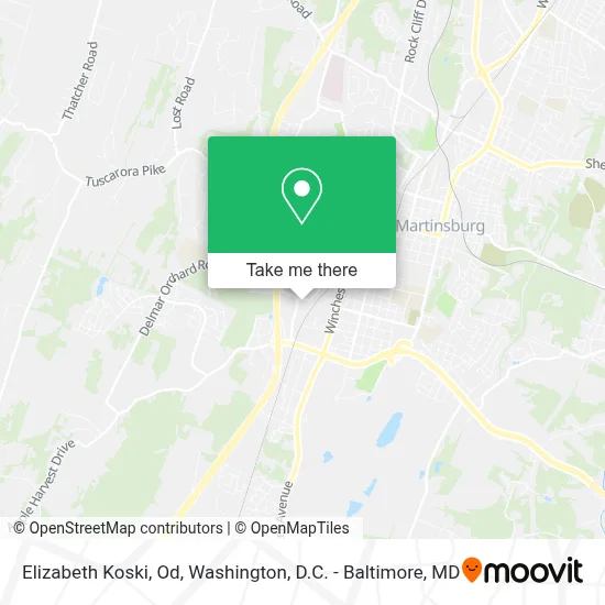 Elizabeth Koski, Od map