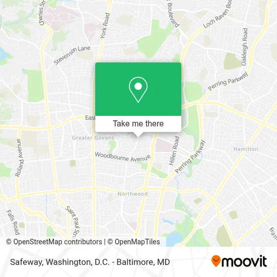 Safeway map