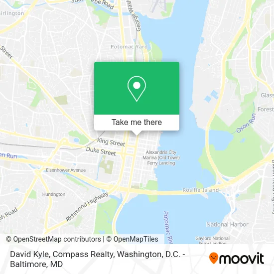 David Kyle, Compass Realty map
