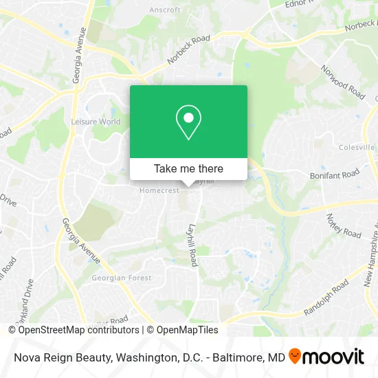 Nova Reign Beauty map