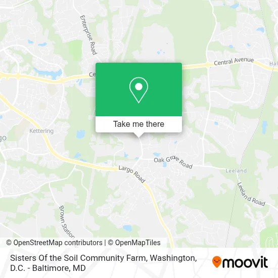 Sisters Of the Soil Community Farm map