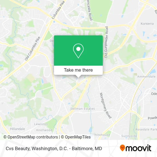 Cvs Beauty map