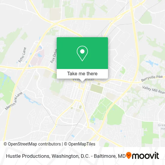 Hustle Productions map