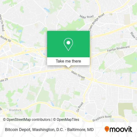 Bitcoin Depot map