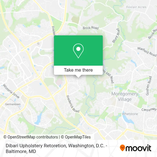Dibari Upholstery Retoretion map