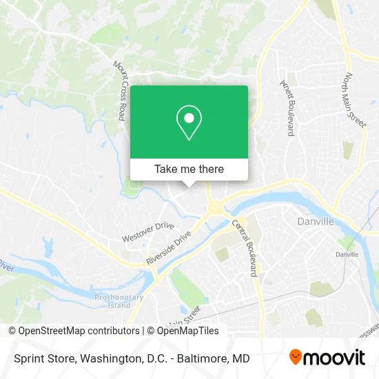 Sprint Store map