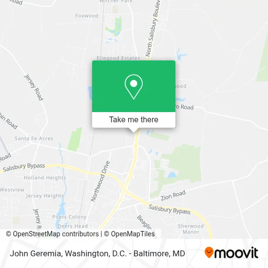 John Geremia map