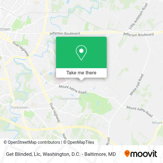 Get Blinded, Llc map