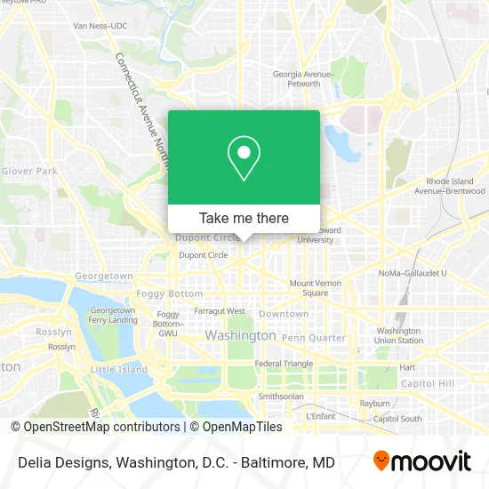 Delia Designs map
