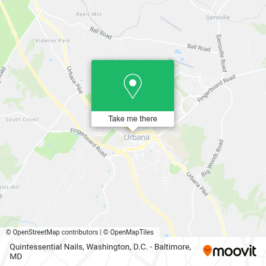 Quintessential Nails map