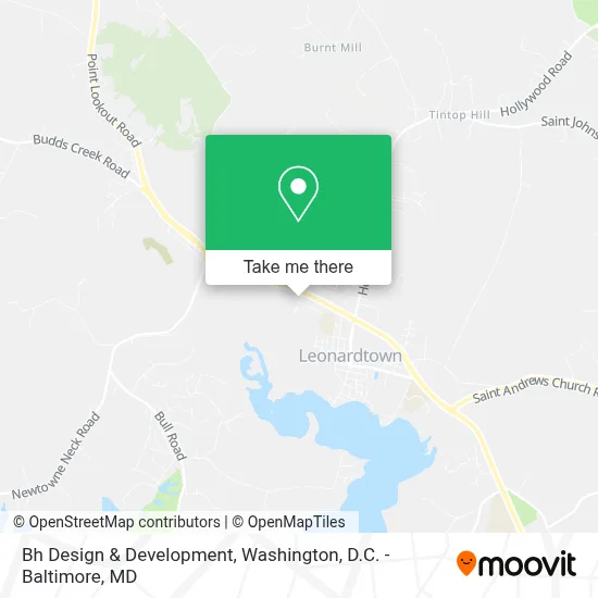 Bh Design & Development map