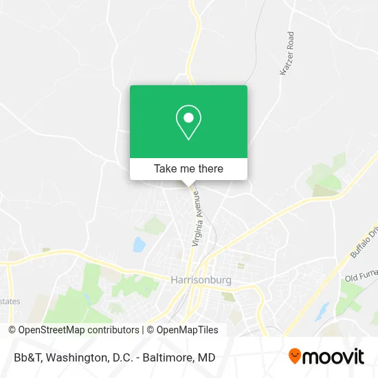 Bb&T map