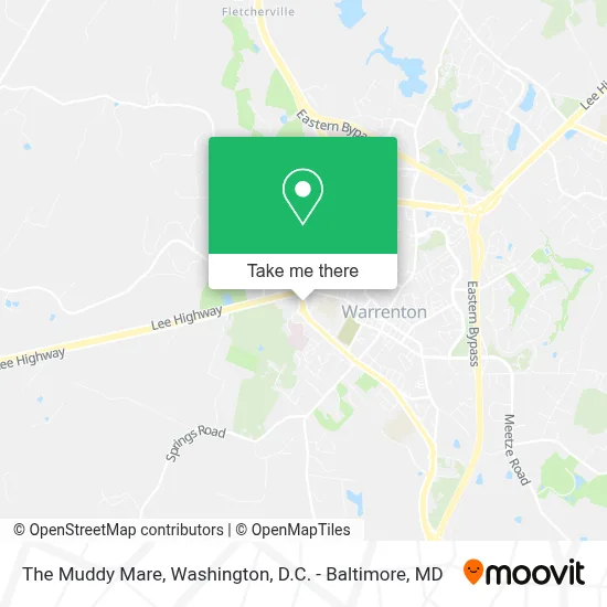 The Muddy Mare map