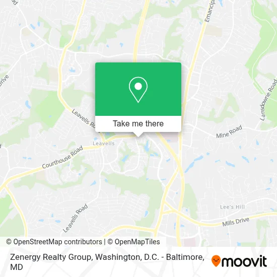 Zenergy Realty Group map