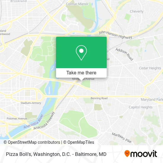Pizza Boli's map