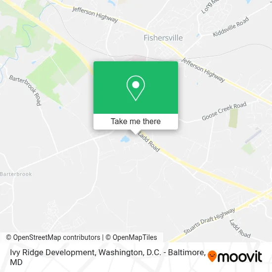 Ivy Ridge Development map