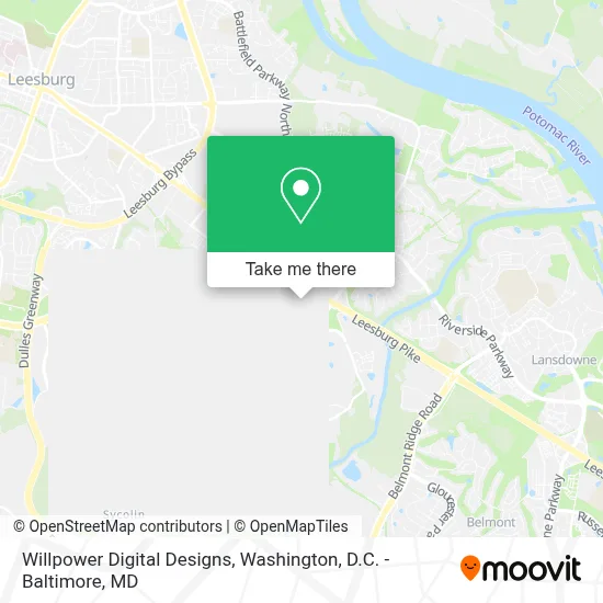 Willpower Digital Designs map