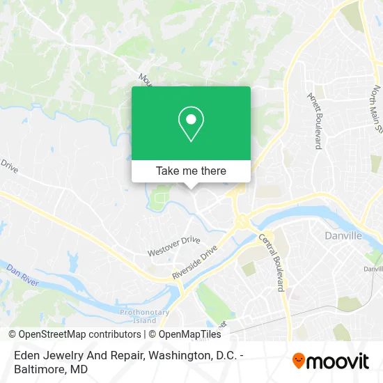 Eden Jewelry And Repair map