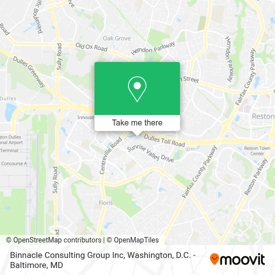 Binnacle Consulting Group Inc map