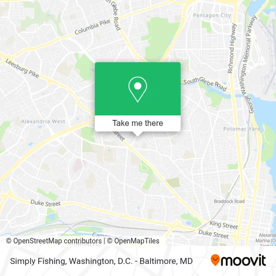 Simply Fishing map