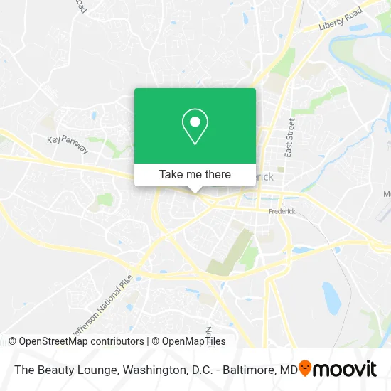 The Beauty Lounge map