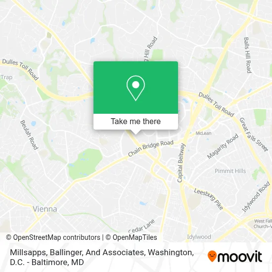 Millsapps, Ballinger, And Associates map