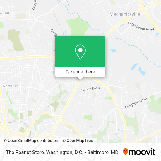 The Peanut Store map