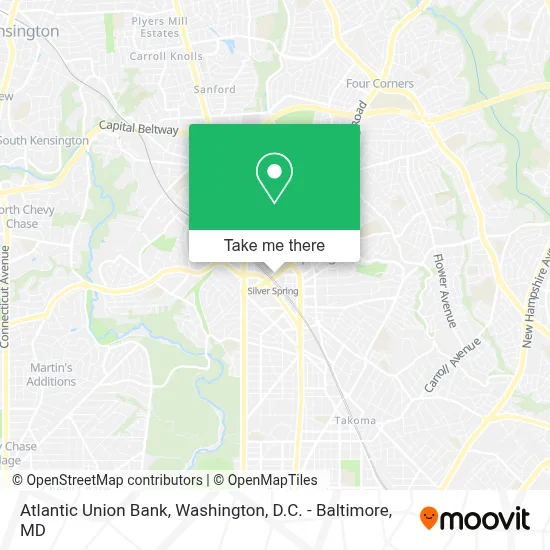 Atlantic Union Bank map