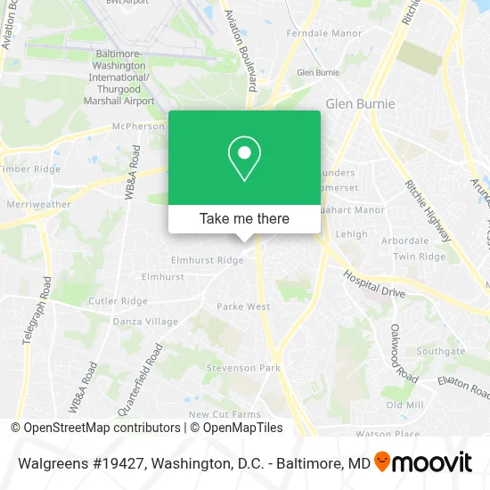 Walgreens #19427 map