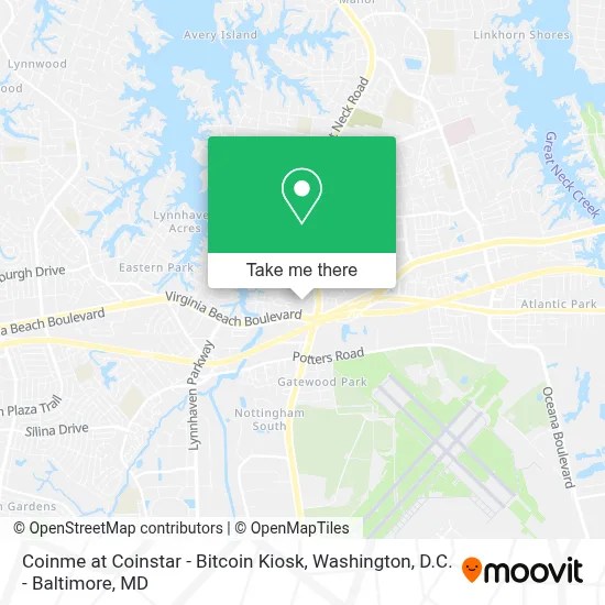 Coinme at Coinstar - Bitcoin Kiosk map