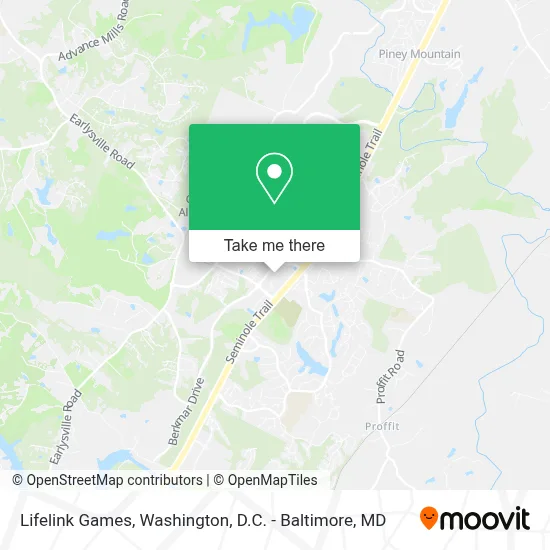 Lifelink Games map