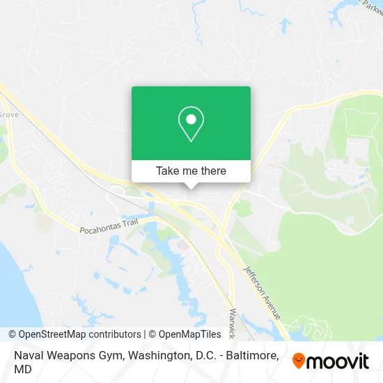 Naval Weapons Gym map