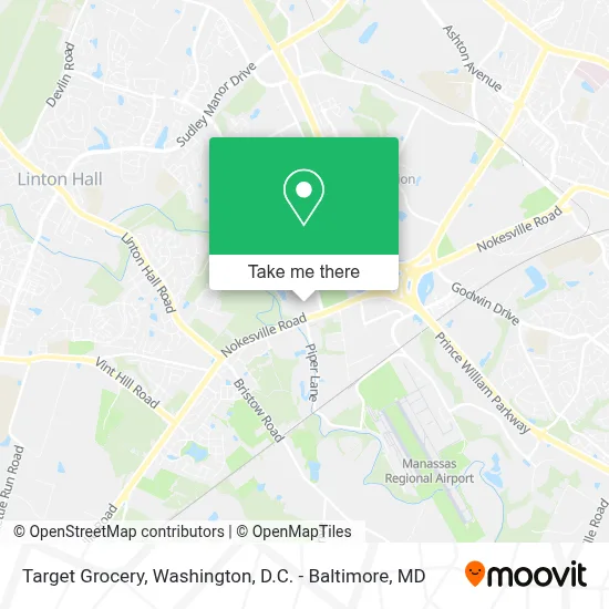 Target Grocery map