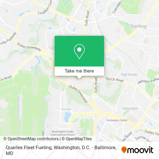 Quarles Fleet Fueling map