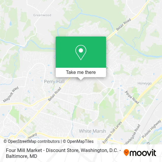 Four Mill Market - Discount Store map