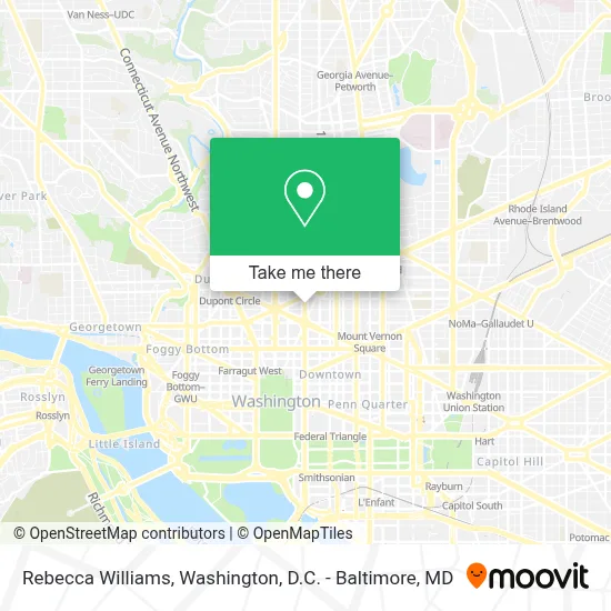 Rebecca Williams map