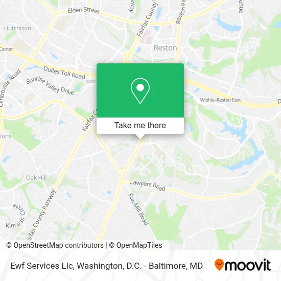 Ewf Services Llc map