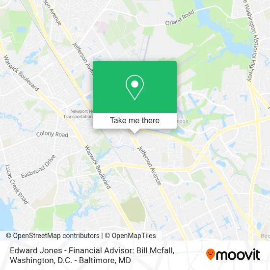 Edward Jones - Financial Advisor: Bill Mcfall map