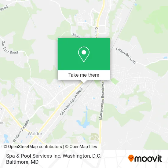 Spa & Pool Services Inc map