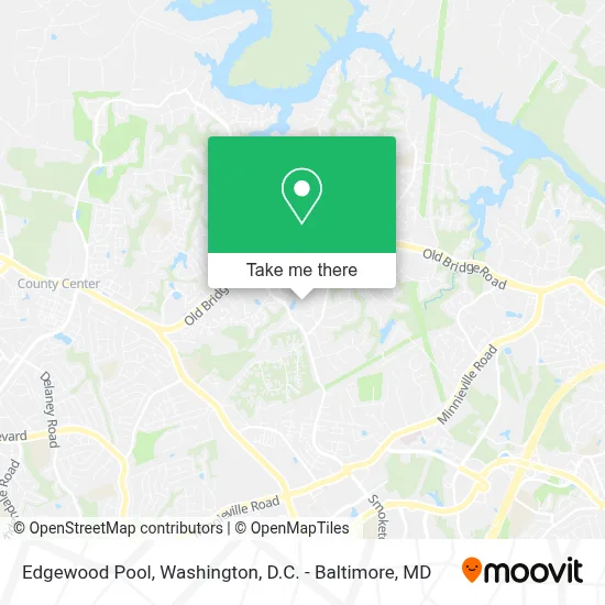 Edgewood Pool map