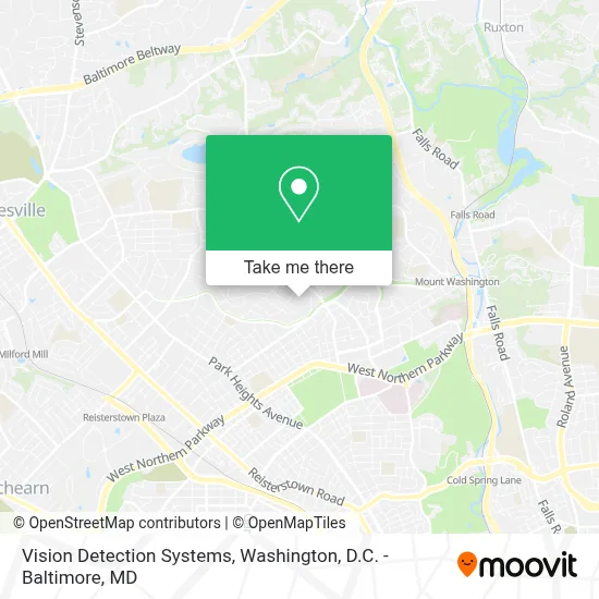 Vision Detection Systems map