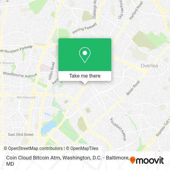 Coin Cloud Bitcoin Atm map