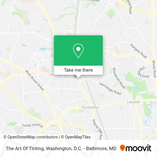 The Art Of Tinting map