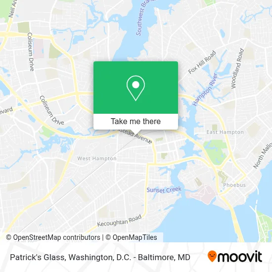 Patrick's Glass map