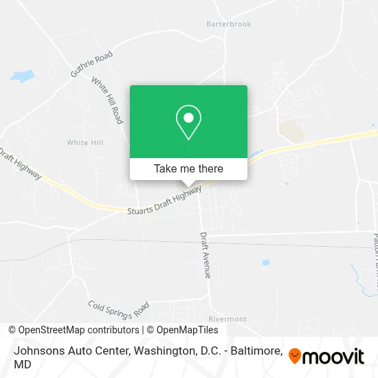 Johnsons Auto Center map