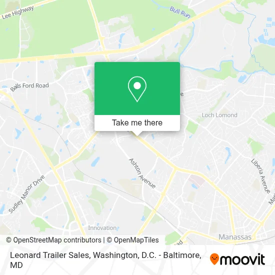 Leonard Trailer Sales map