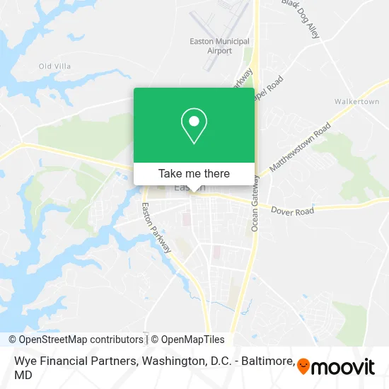 Wye Financial Partners map