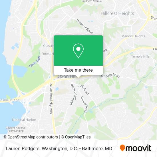 Lauren Rodgers map
