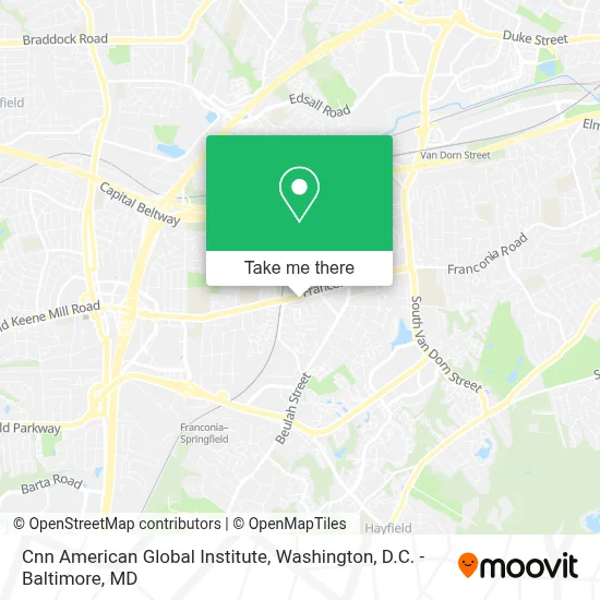 Cnn American Global Institute map