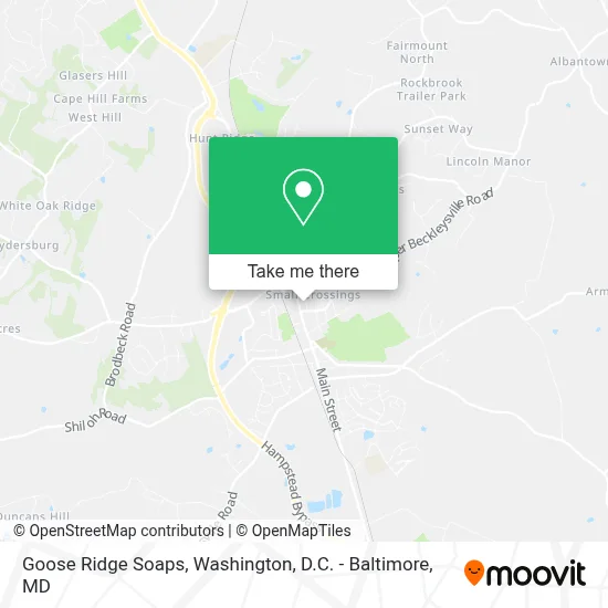 Goose Ridge Soaps map